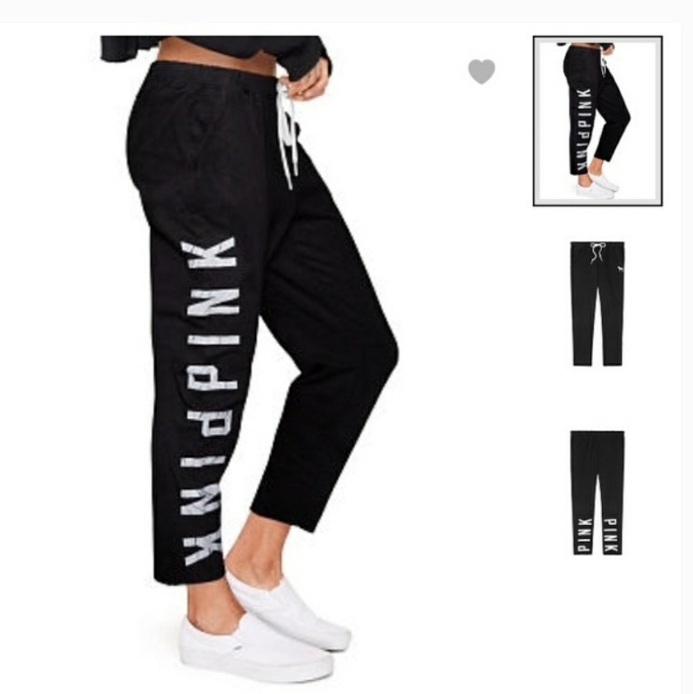 Victoria Secret Pink Cut Off Sweats